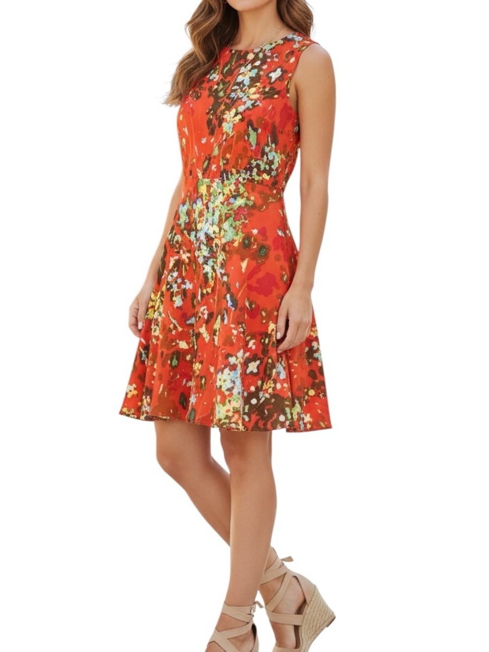 SOUP Abstract Print Dress Size S